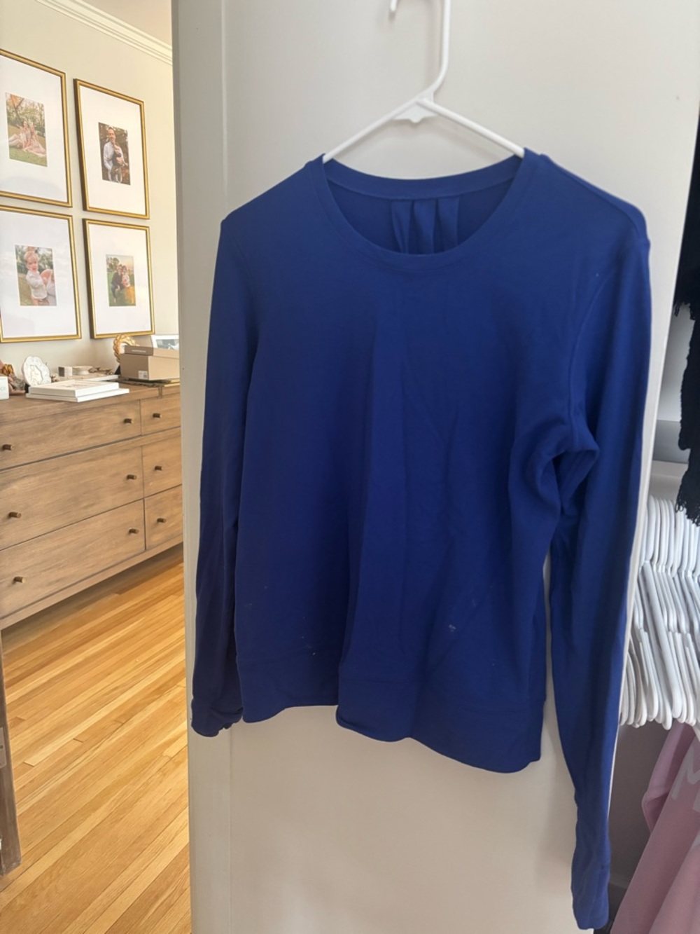 lululemon athletica Women's Long Sleeve Tee - Deep Blue